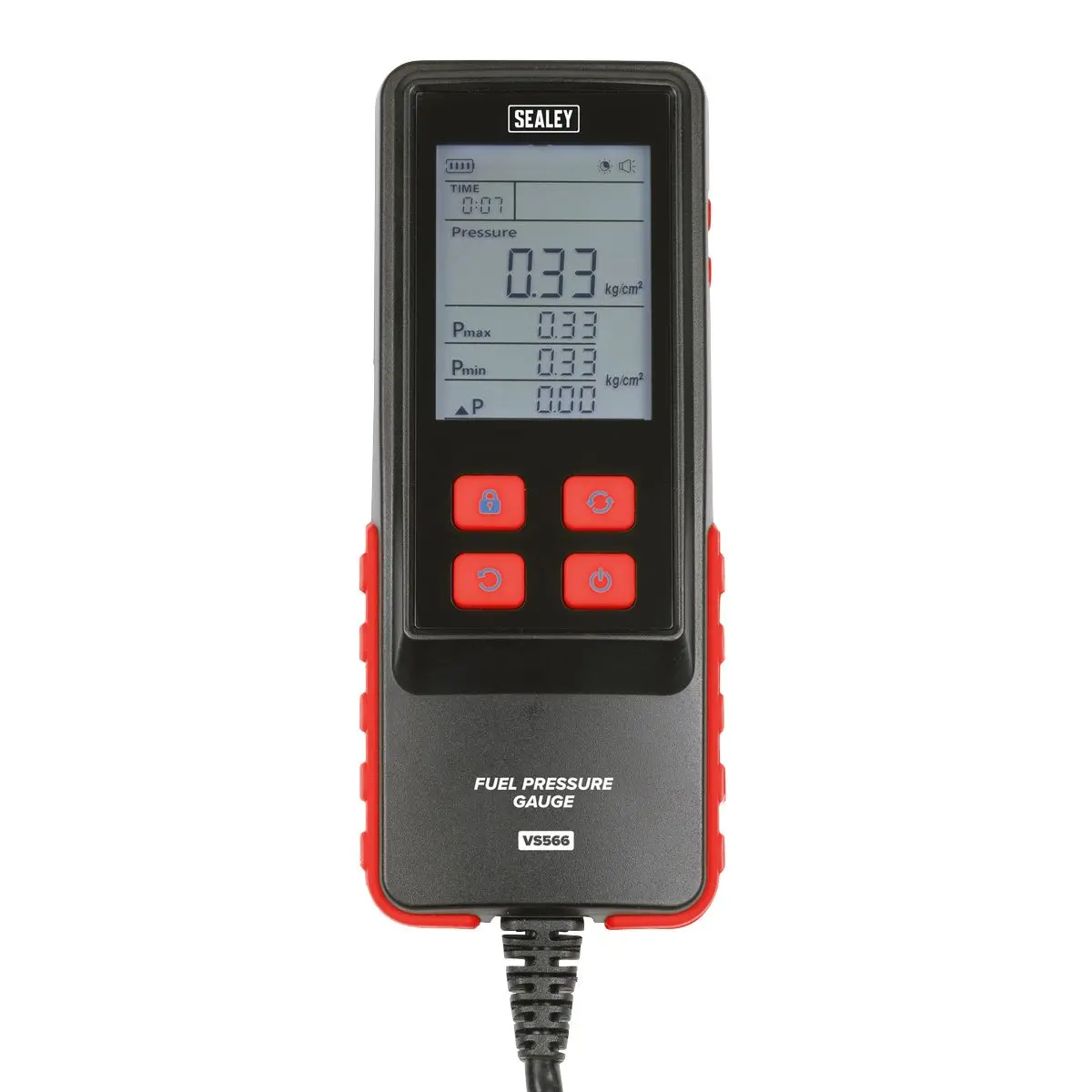 Sealey Digital Fuel Injection Pressure Test Kit for GDI Fuel Circuits 6pc - Image 11