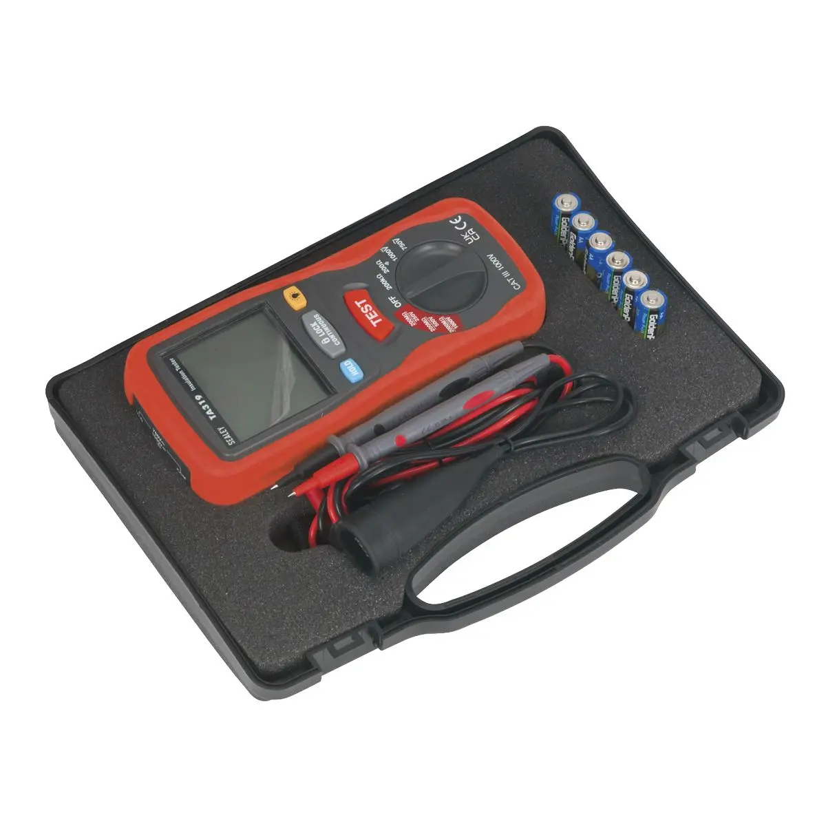 Sealey Digital Insulation Tester - Image 6
