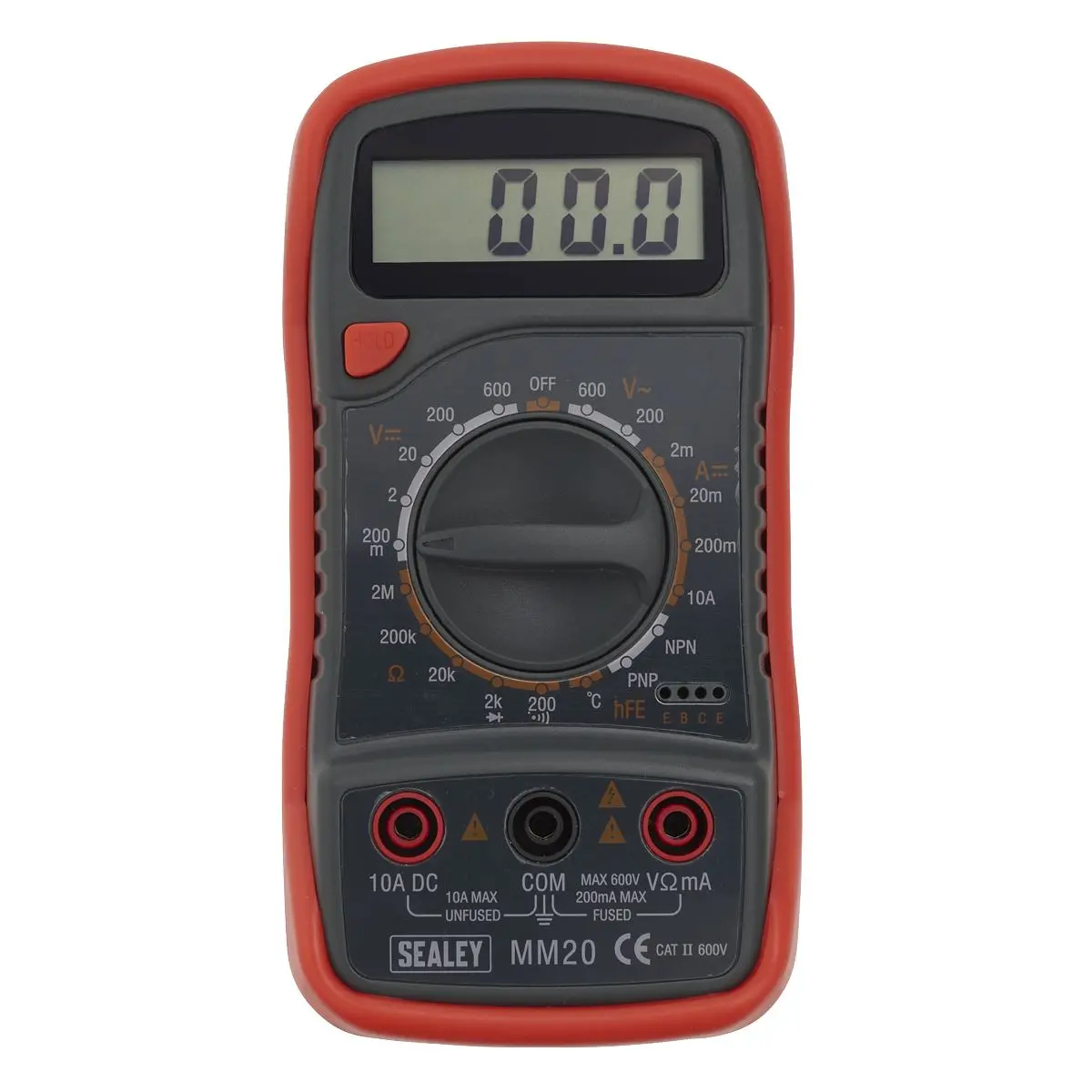 Sealey Digital Multimeter 8 Function with Thermocouple AC DC Current Electricians - Image 5
