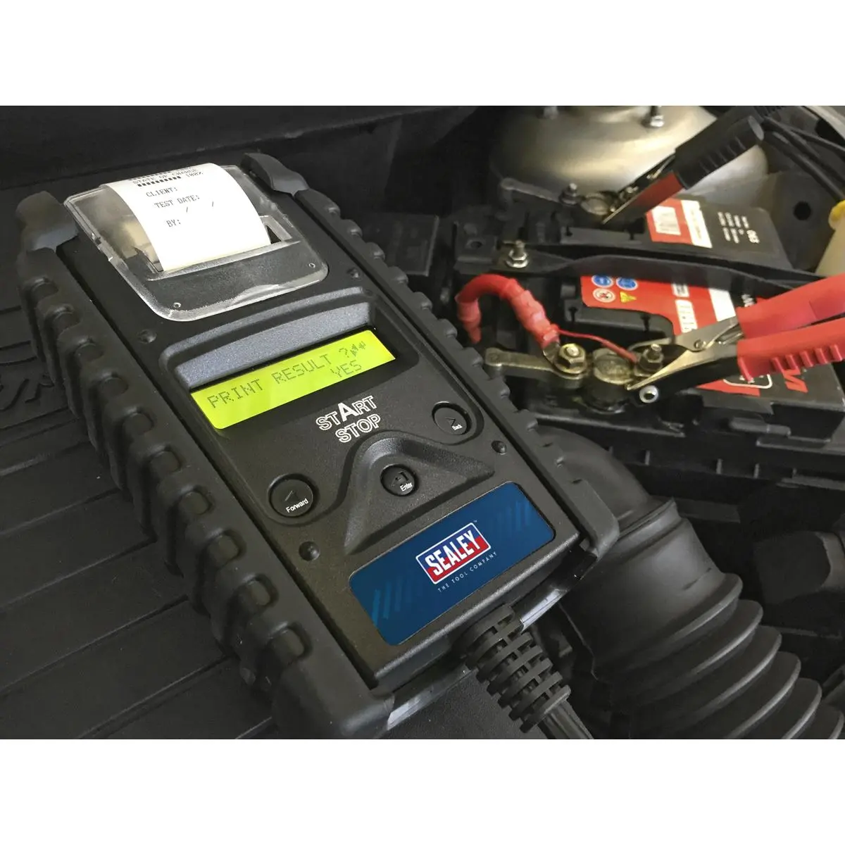 Sealey Digital Start/Stop Battery & Alternator Tester with Printer 6/12/24V - Image 6