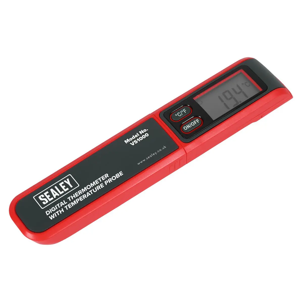 Sealey Digital Thermometer with Temperature Probe - Image 2