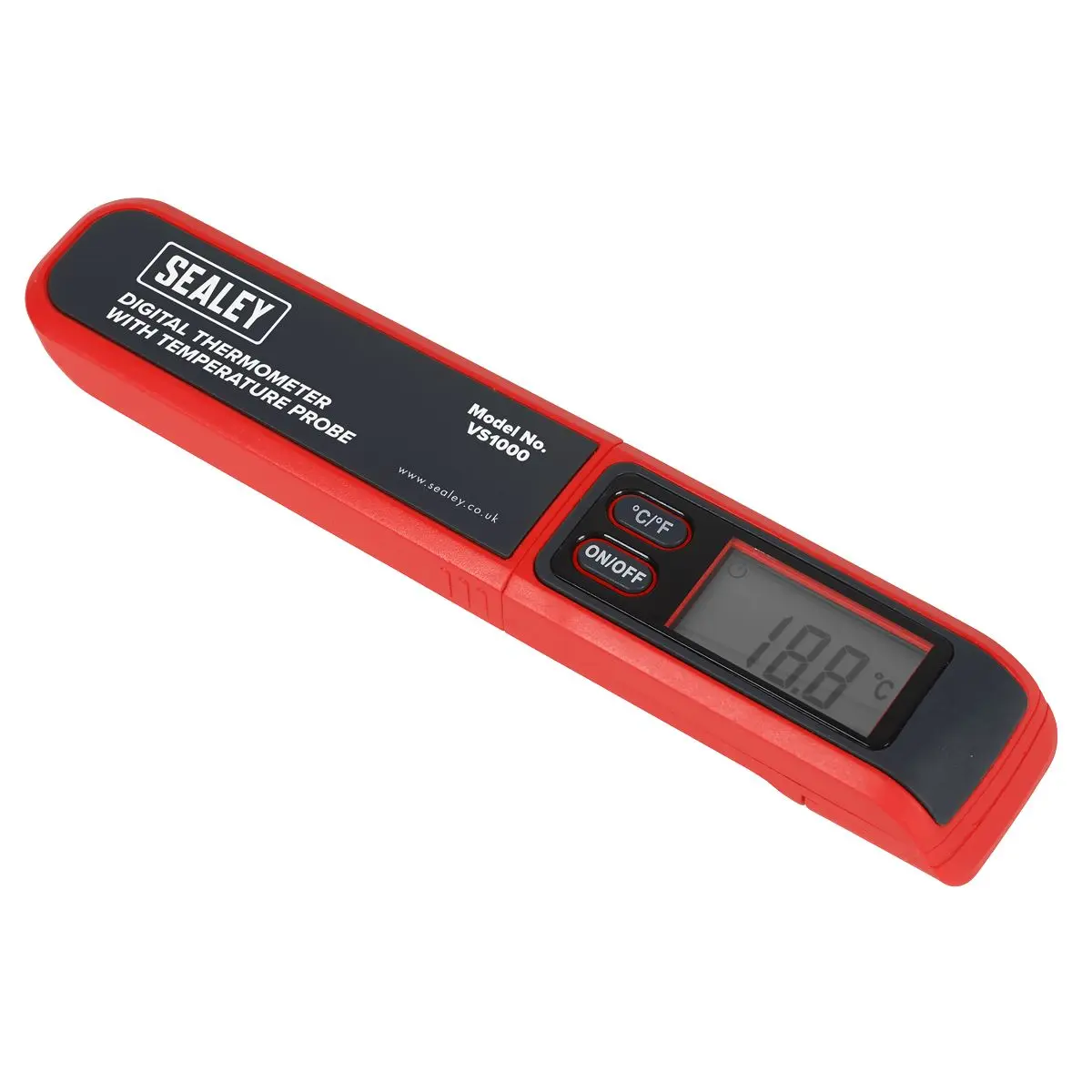 Sealey Digital Thermometer with Temperature Probe - Image 3