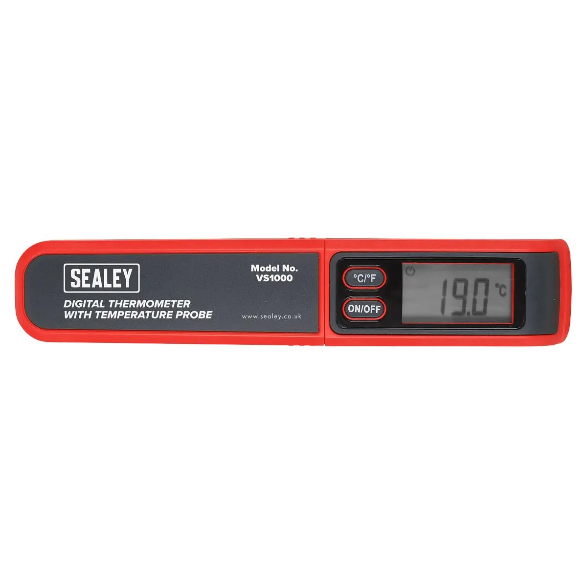 Sealey Digital Thermometer with Temperature Probe - Image 6