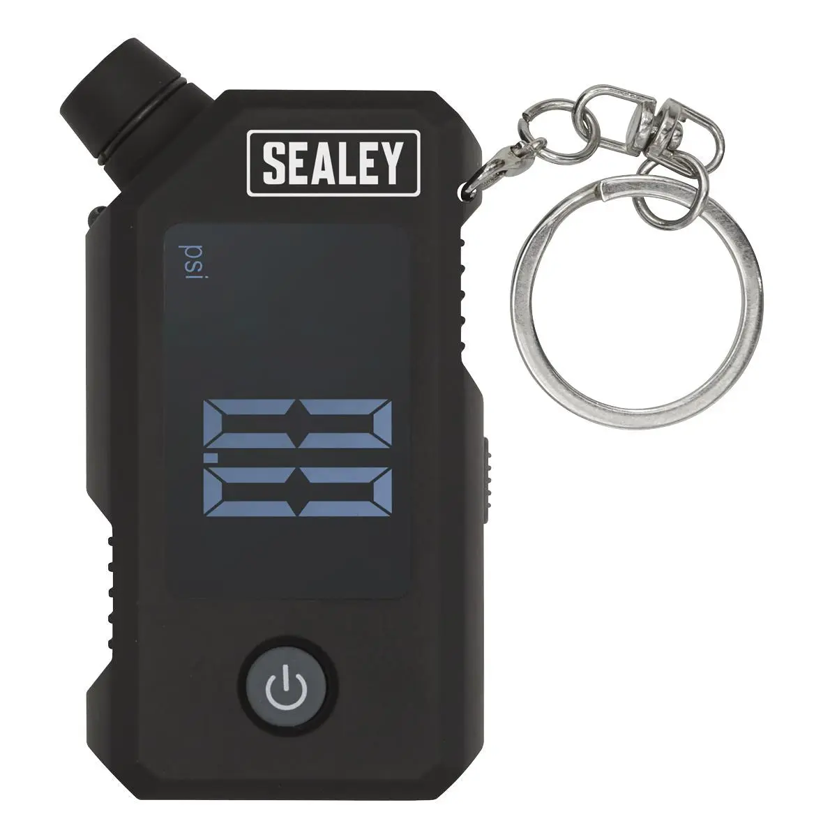 Sealey Digital Tyre Pressure and Tread Depth Gauge with LED Display on Keychain - Image 7