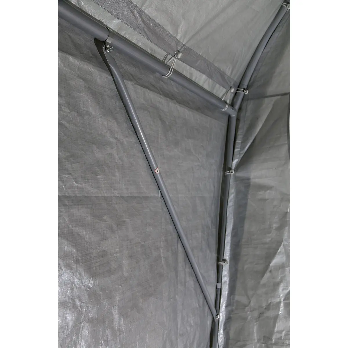Sealey Dome Roof Car Port Shelter 4 x 6 x 3.1m - Image 2