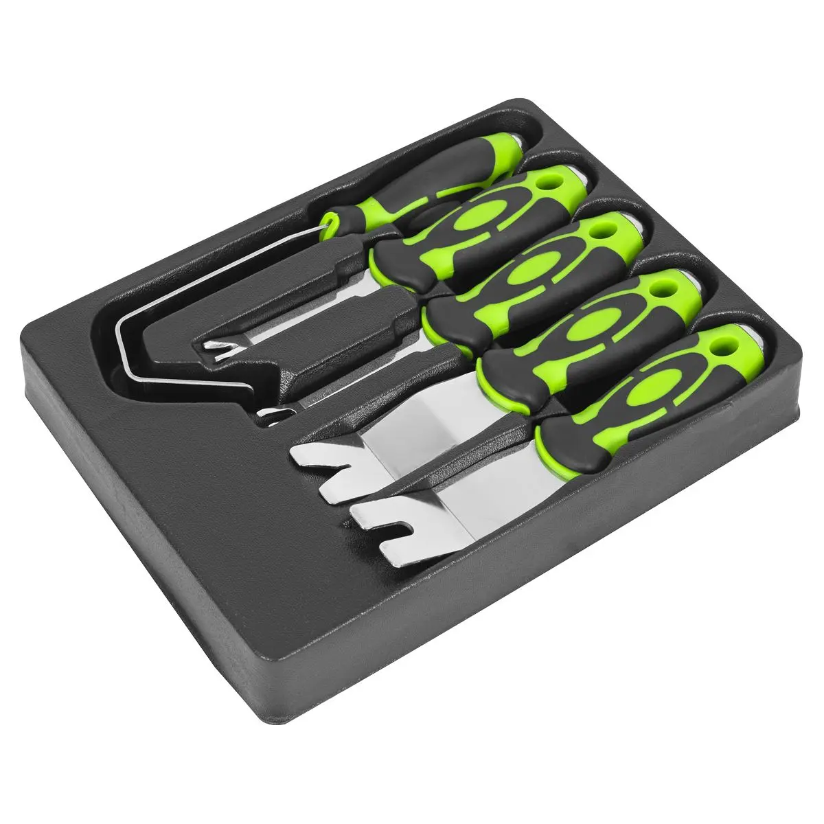 Sealey Door Panel & Trim Clip Removal Tool Set 5pc - Image 3