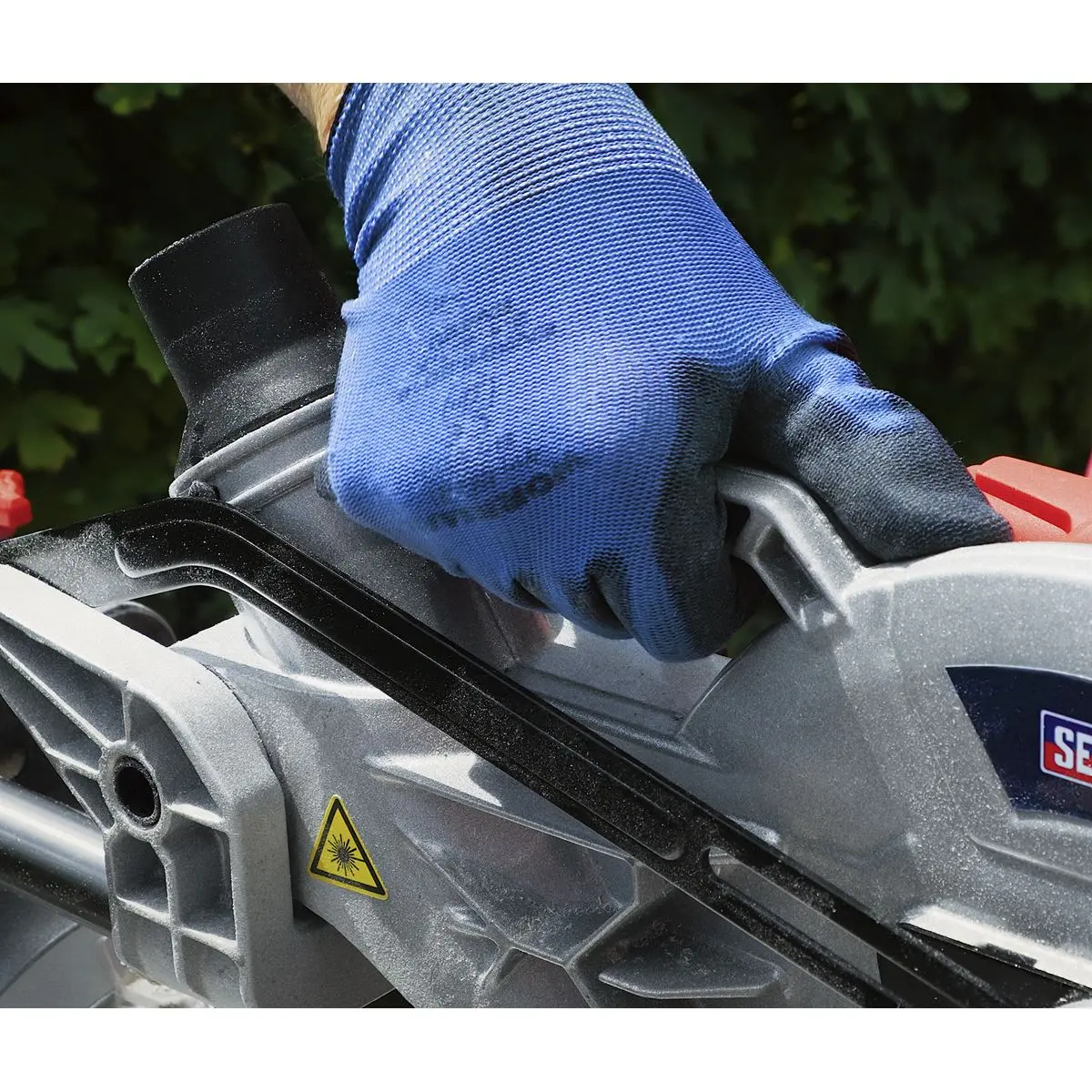 Sealey Sliding Compound Mitre Saw Ø255mm - Image 11