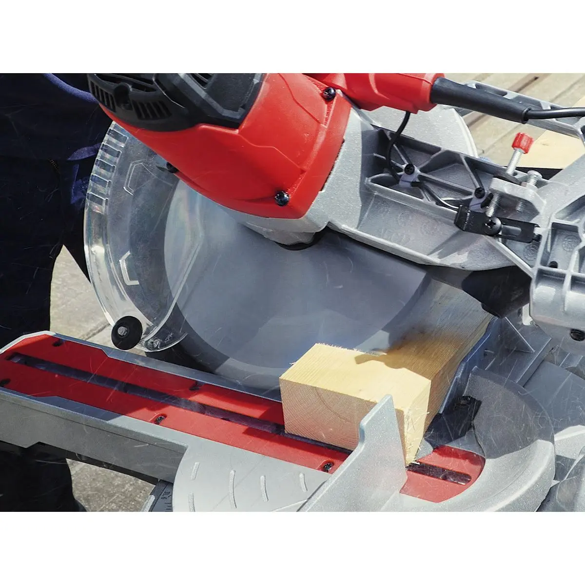 Sealey Sliding Compound Mitre Saw Ø255mm - Image 4