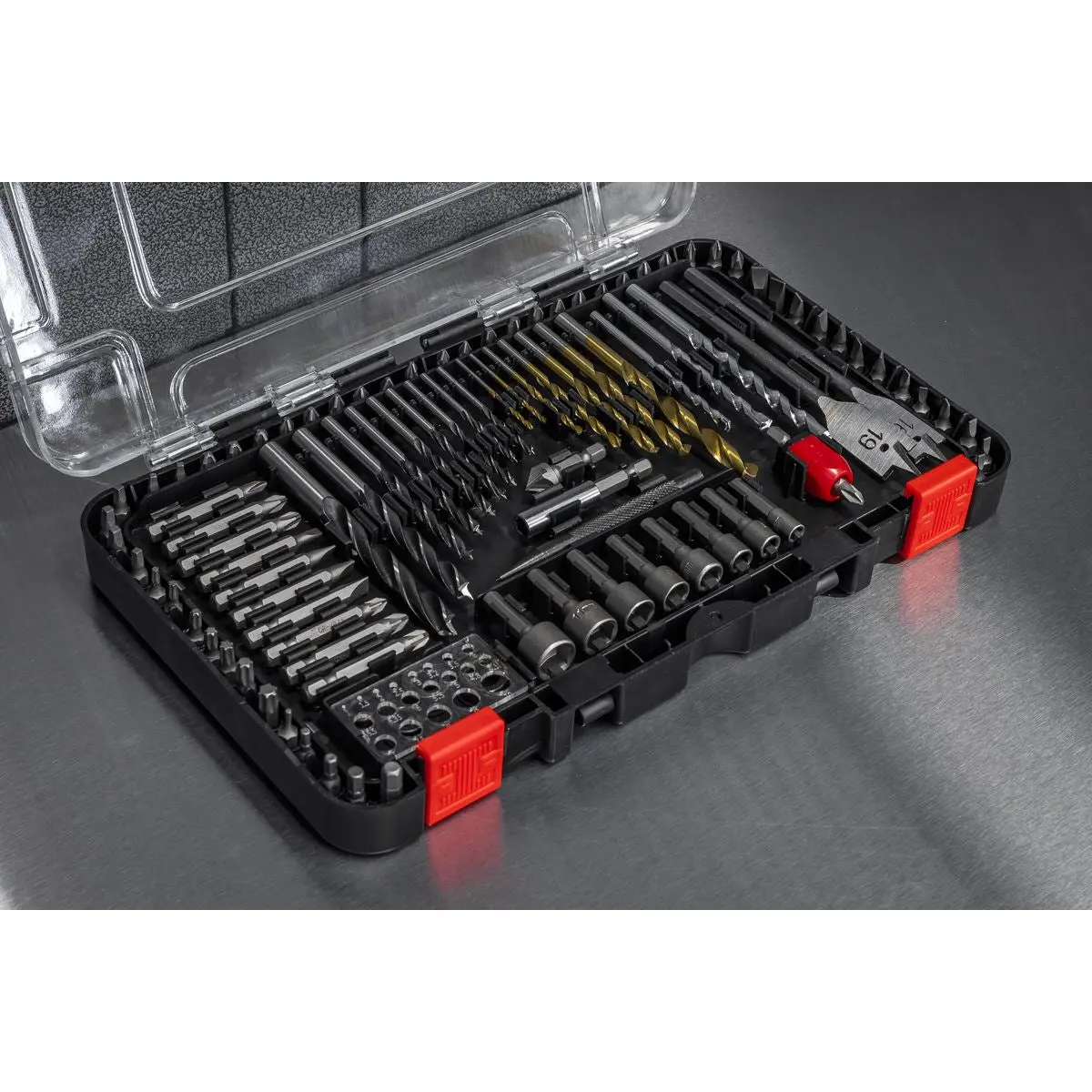Sealey Drill & Bit Accessory Set 104pc - Image 3
