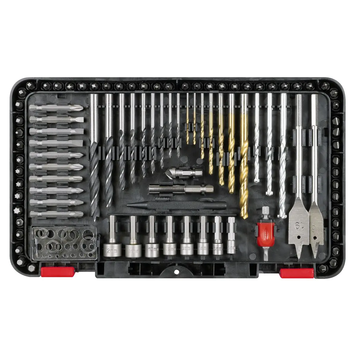 Sealey Drill & Bit Accessory Set 104pc - Image 7