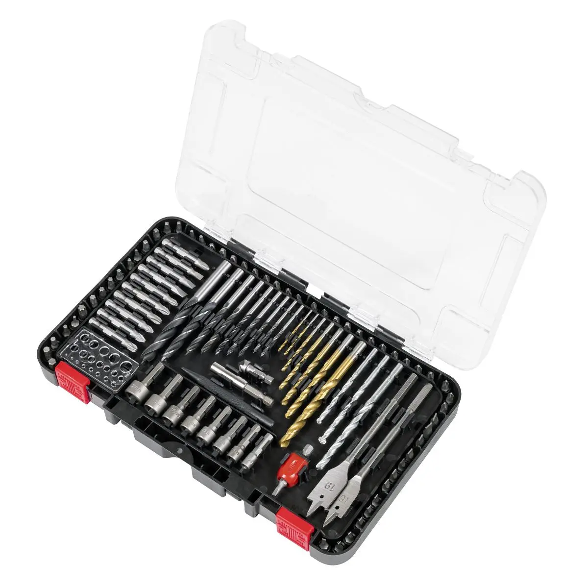 Sealey Drill & Bit Accessory Set 104pc - Image 8