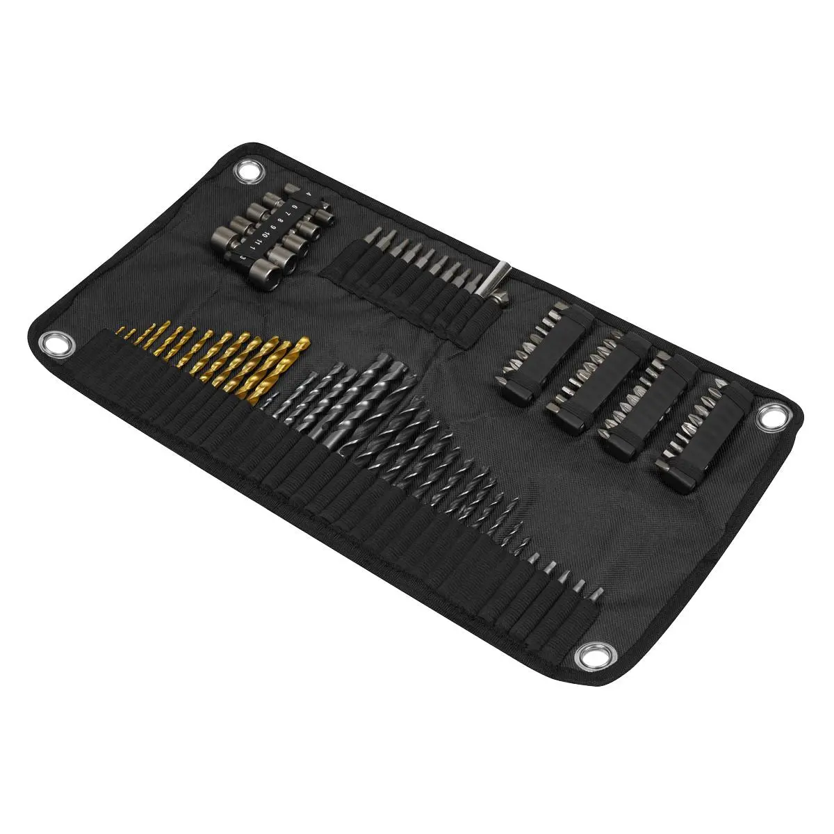 Sealey Drill & Bit Accessory Set 98pc - Image 2