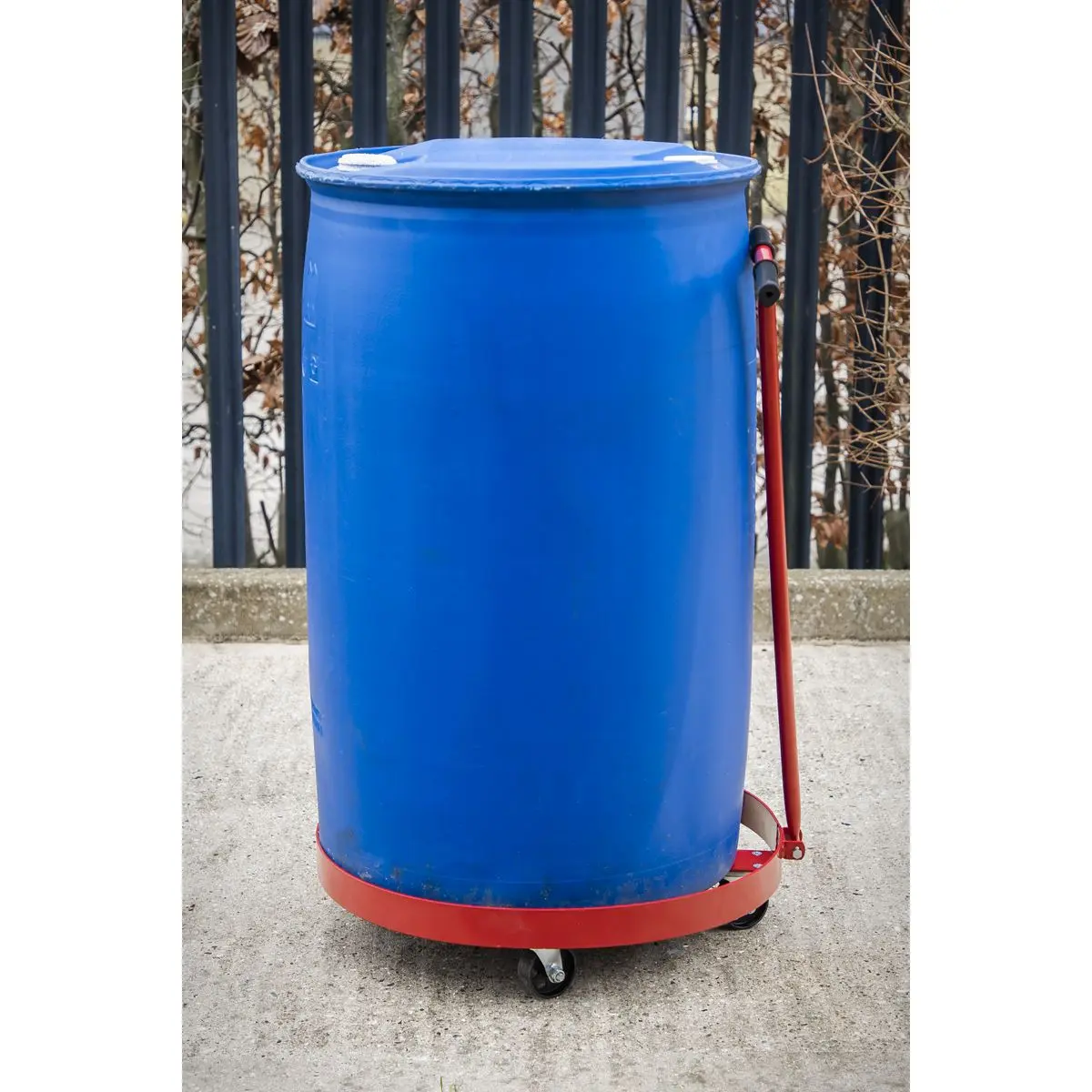 Sealey Drum Dolly with Handle 205L - Image 3