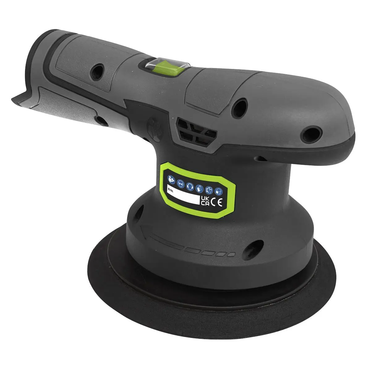 Sealey Dual Action Sander/Polisher Kit 10.8V 2Ah SV10.8 Series Ø150mm - Image 6