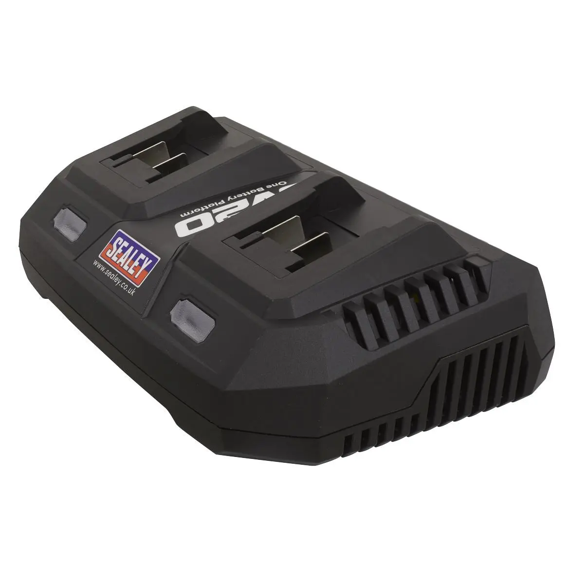 Sealey Dual Battery Charger 20V Lithium-ion for SV20 CP20V Series Cordless Power Tools - Image 5