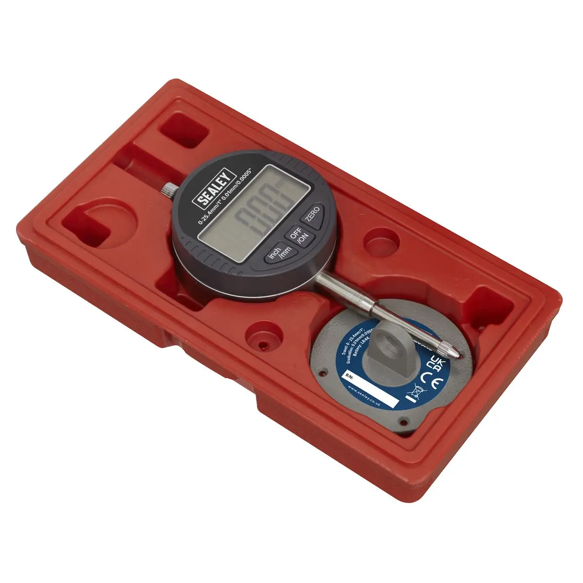 Sealey Dual Reading Digital Dial Bore Gauge - Image 4