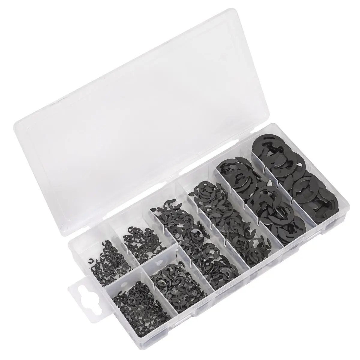 Sealey E-Clip Retainer Assortment 800pc Metric
