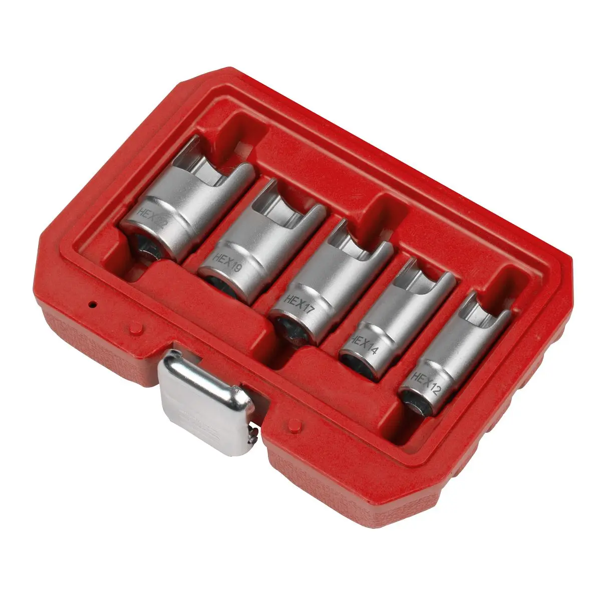 Sealey Elbow Connector Socket Set 3/8"Sq Drive 5pc - Image 8