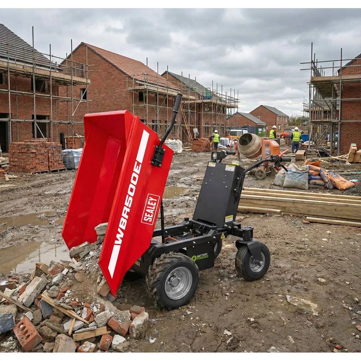 Sealey Electric Mini Dumper 500kg Capacity - Image 6