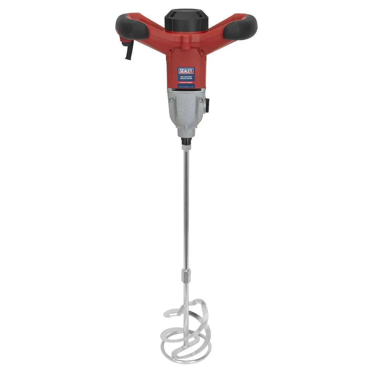 Sealey Electric Paddle Mixer 120L 1400W/230V - Image 6