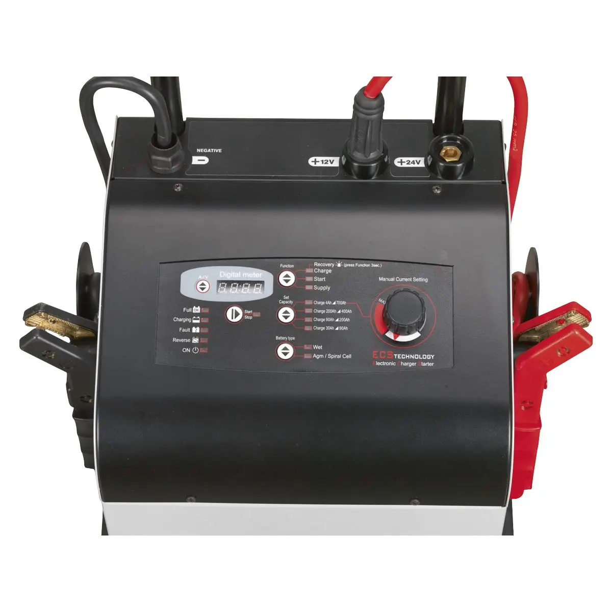 Sealey Electronic Charger Maintainer/Starter 100/650A 12/24V - Image 5