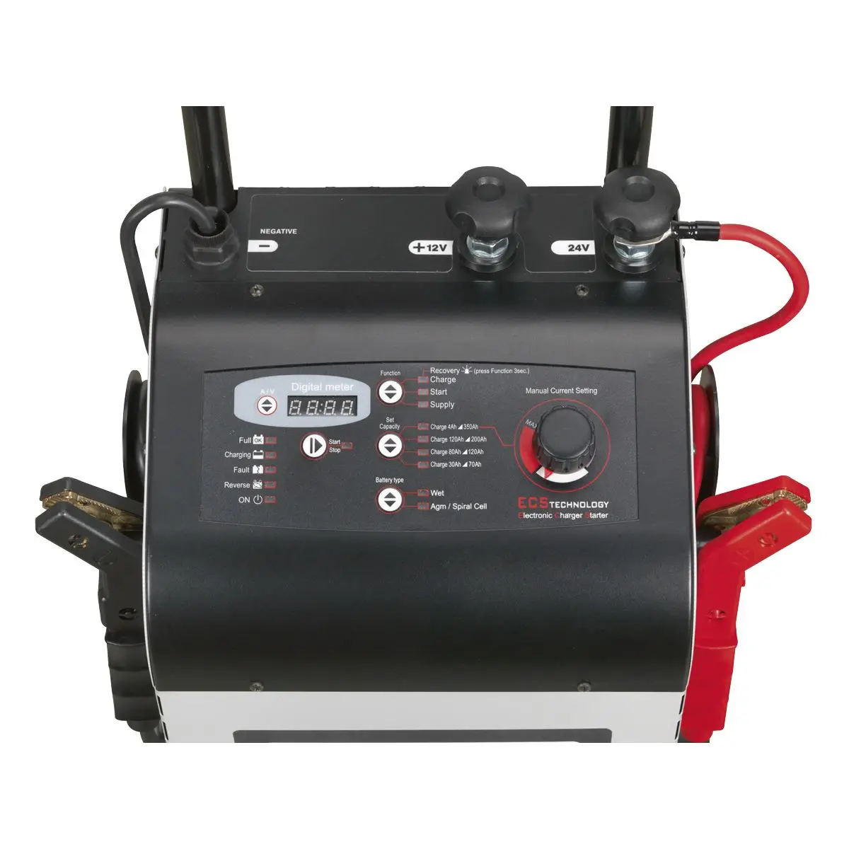 Sealey Electronic Charger Maintainer/Starter 45/300A 12/24V - Image 7