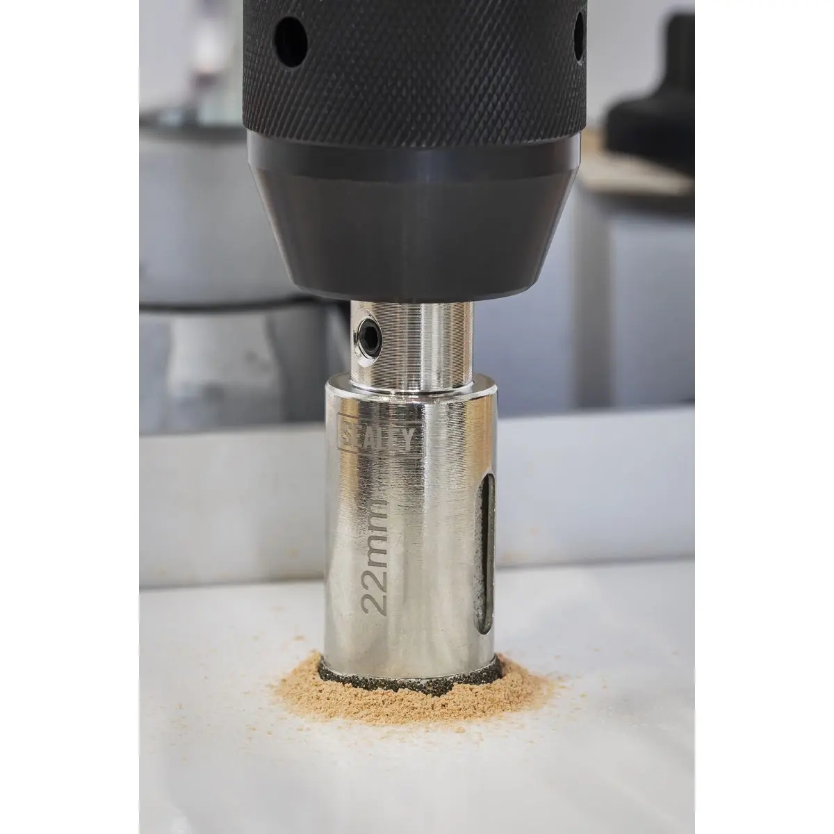 Sealey Electroplated Diamond Hole Saw Ø22mm - Image 4