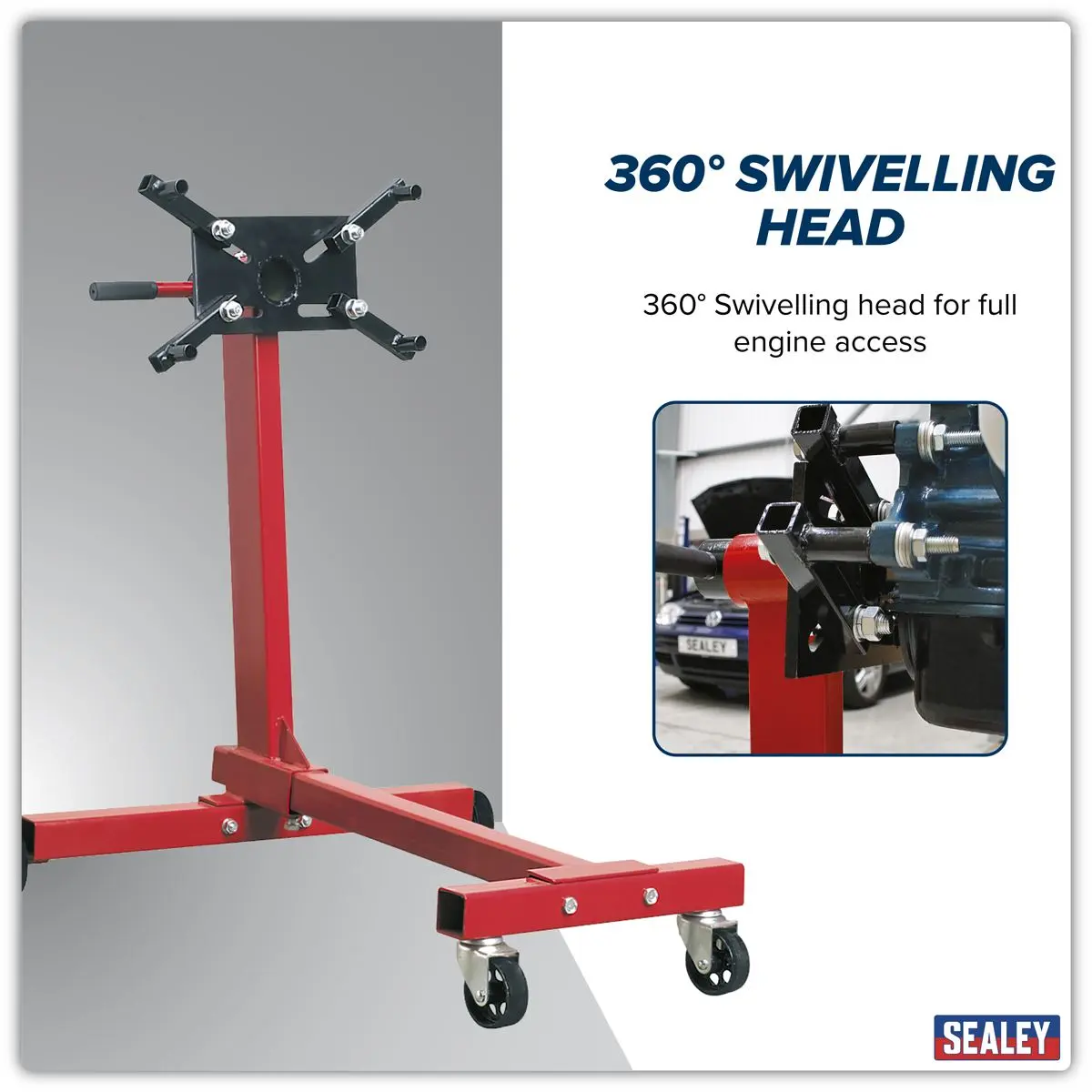 Sealey Engine Stand 450kg - Image 8