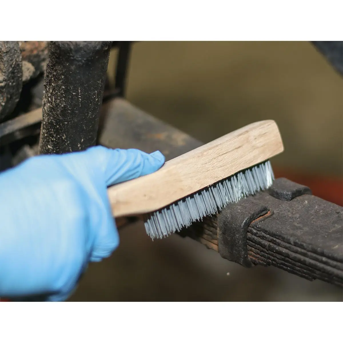 Sealey Engineer’s Wire Brush with Steel Fill 260mm - Image 2