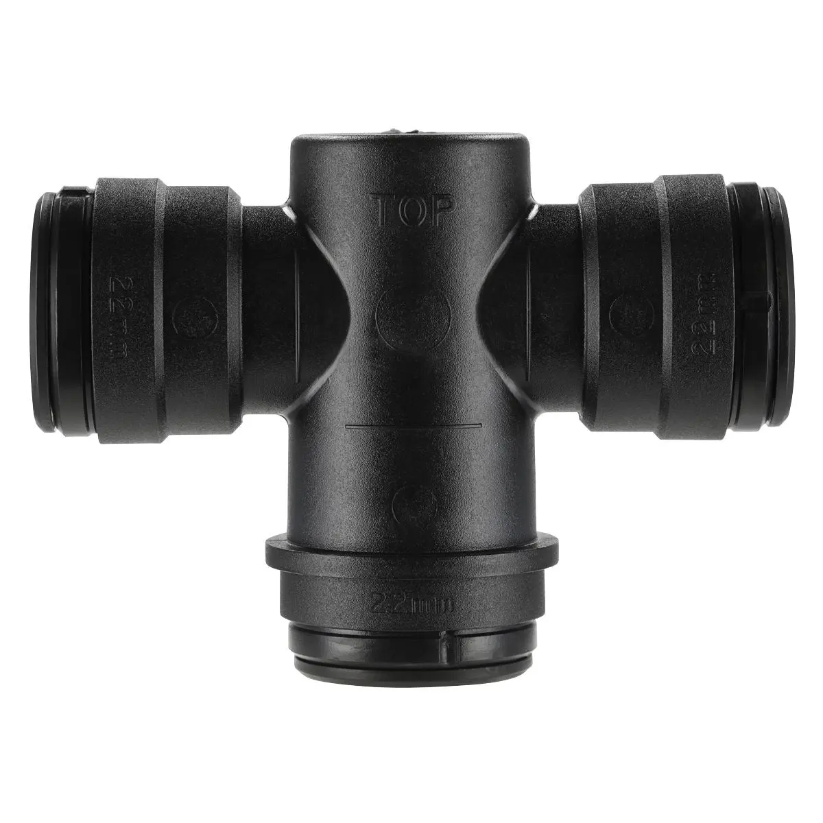 John Guest Equal Water Trap Tee 22mm (John Guest Speedfit® - PMTT22E) - Image 4