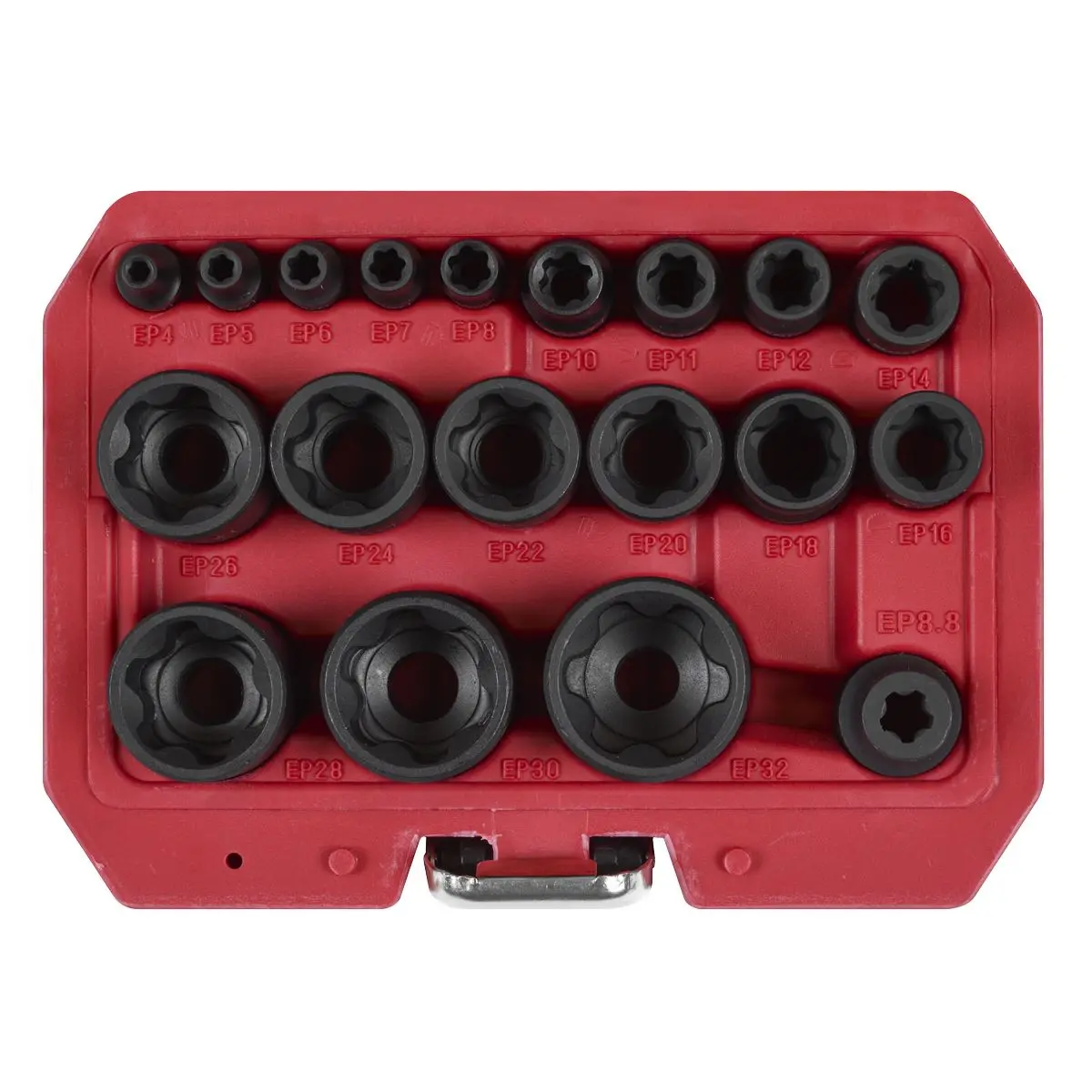 Sealey External TRX-P* Socket Set 19pc - Image 3
