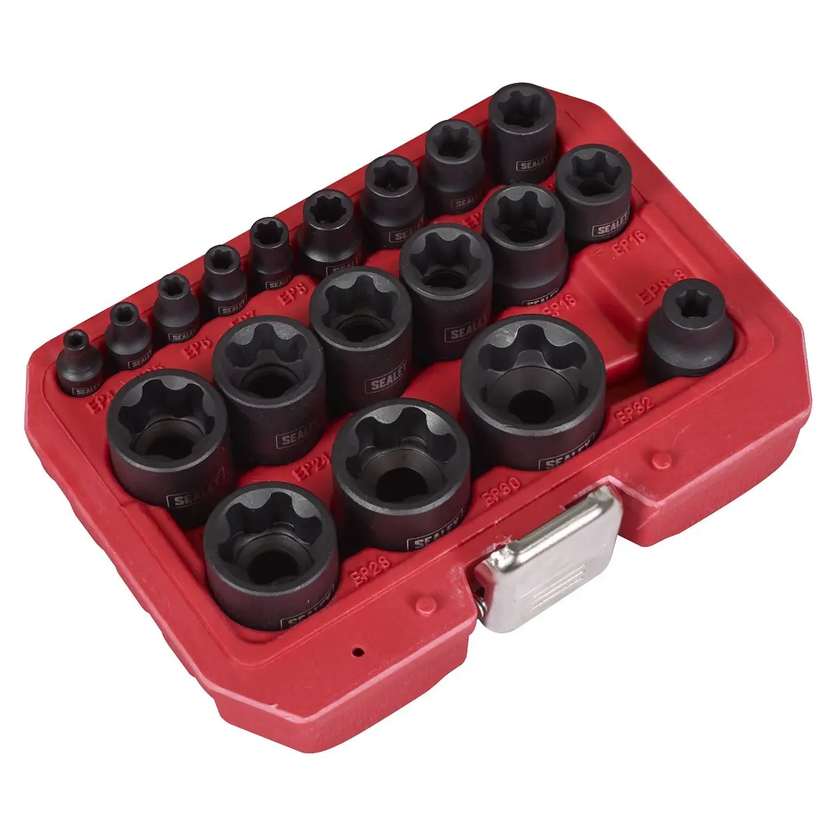 Sealey External TRX-P* Socket Set 19pc - Image 4