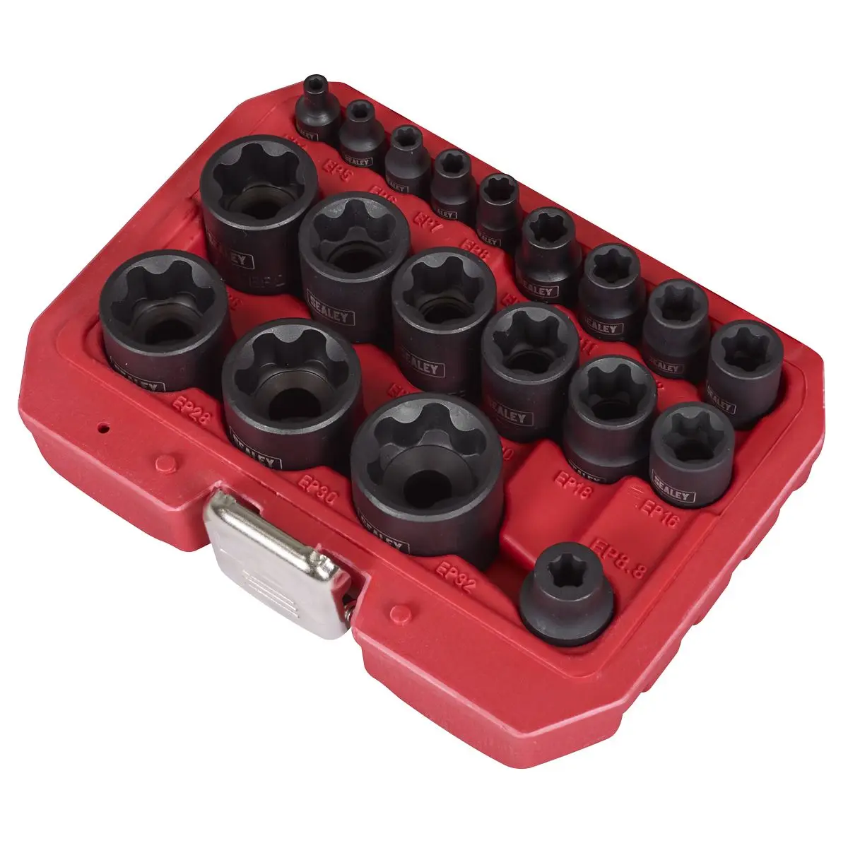 Sealey External TRX-P* Socket Set 19pc - Image 5