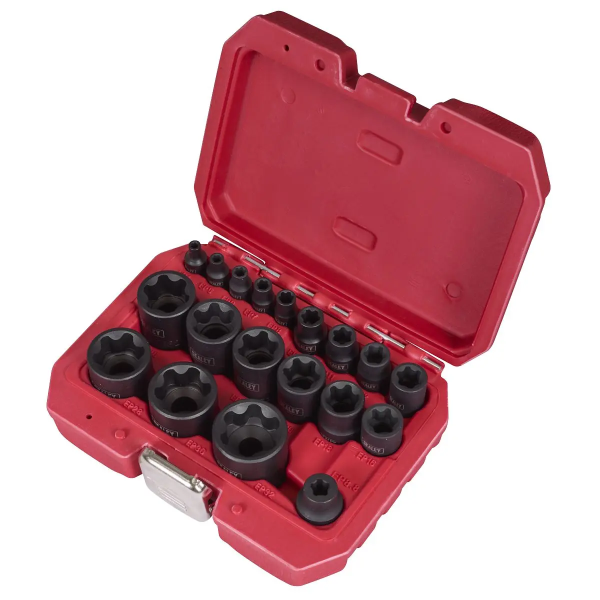 Sealey External TRX-P* Socket Set 19pc - Image 6