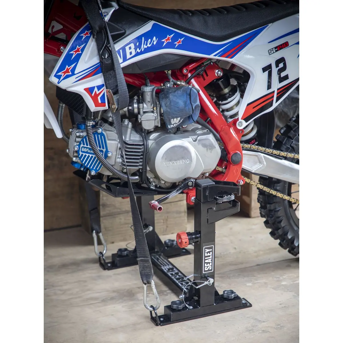 Sealey Motocross Bike Fast Lock Tie Down System - Image 5