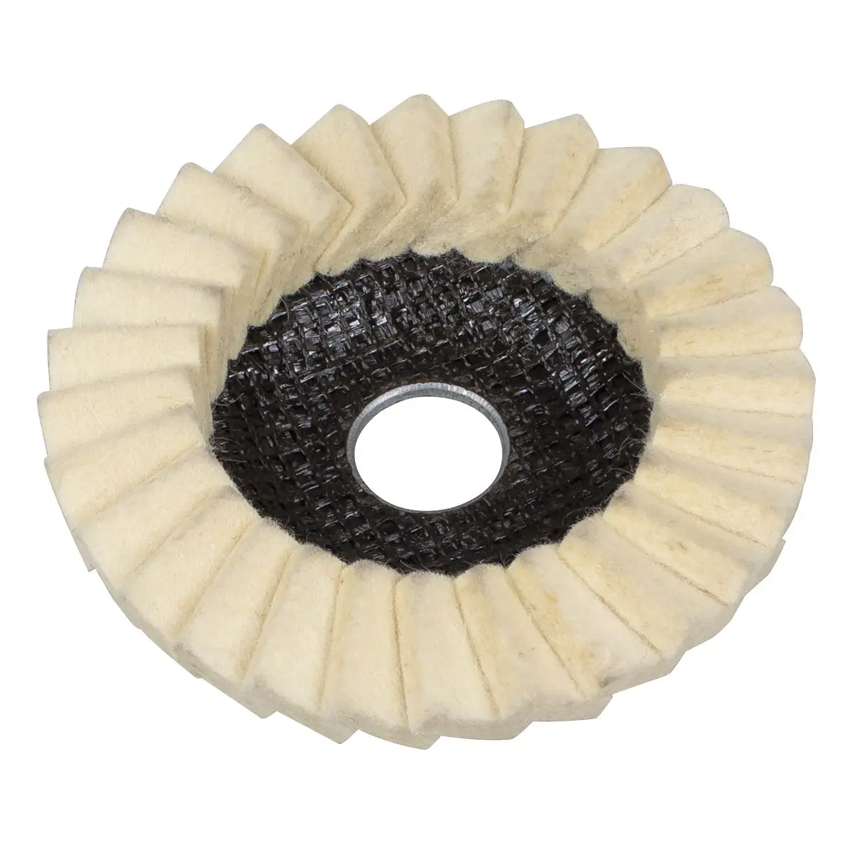 Sealey Felt Flap Disc Ø115mm Ø22mm Bore - Pack of 5 - Image 3