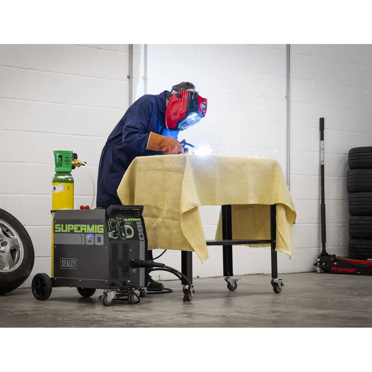 Sealey Fibreglass Spark Proof Welding Blanket 2000 x 1000mm - Image 8