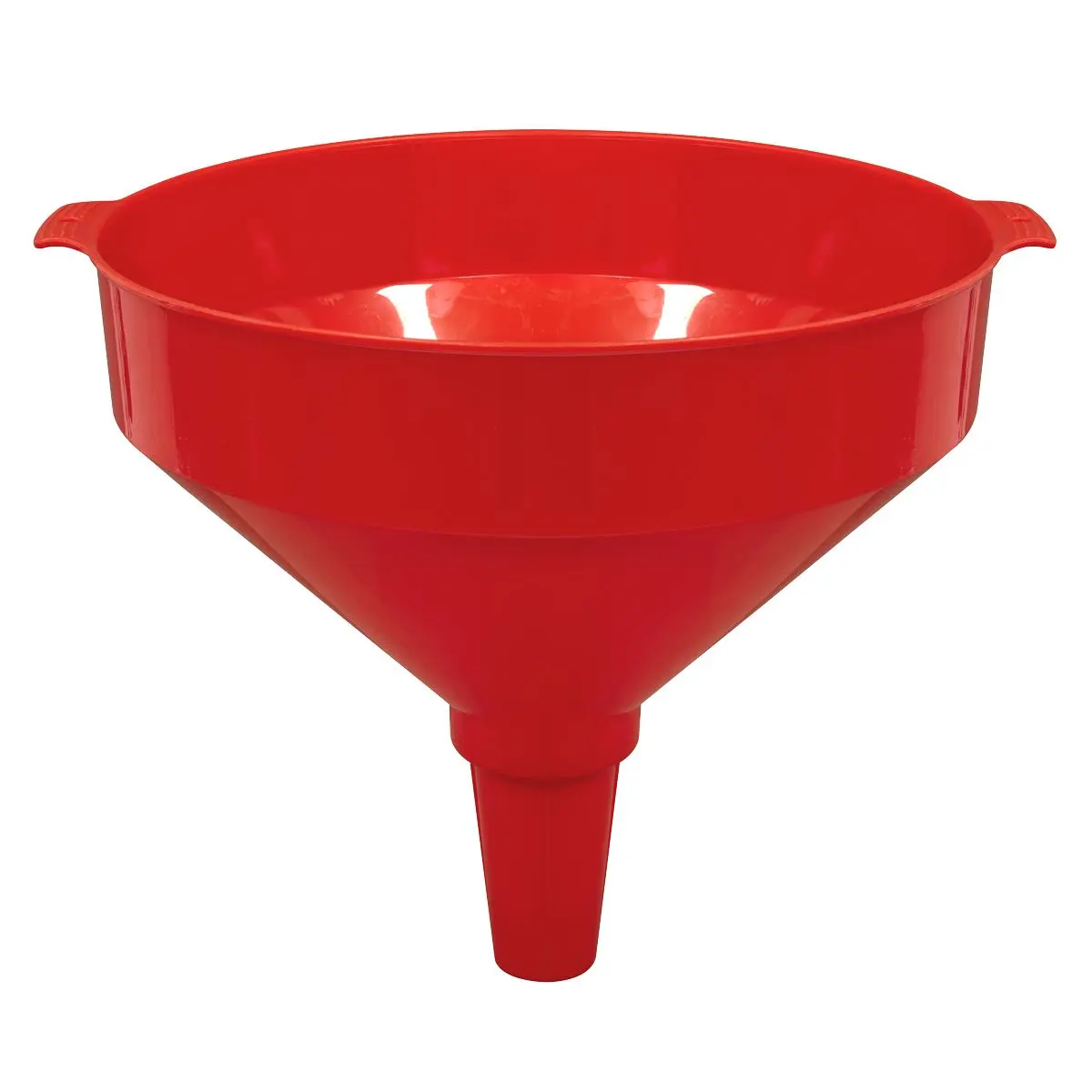 Sealey Fixed Spout Funnel with Filter 300mm - Extra-Large - Image 3