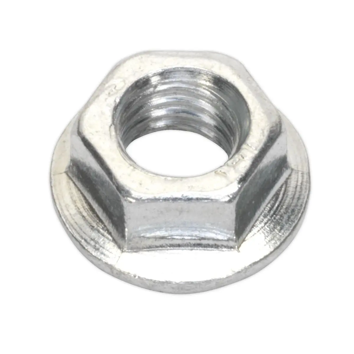 Sealey Flange Nut Serrated M5 Zinc Pack of 100