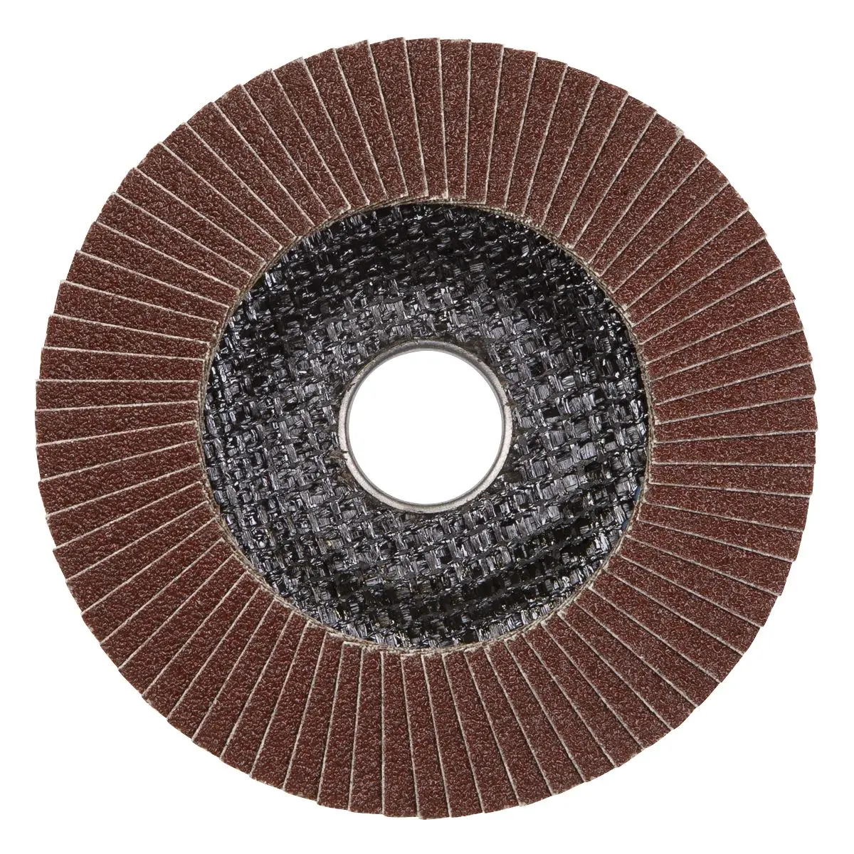 Sealey Flap Disc Aluminium Oxide Ø100mm Ø16mm Bore 60Grit - Image 4