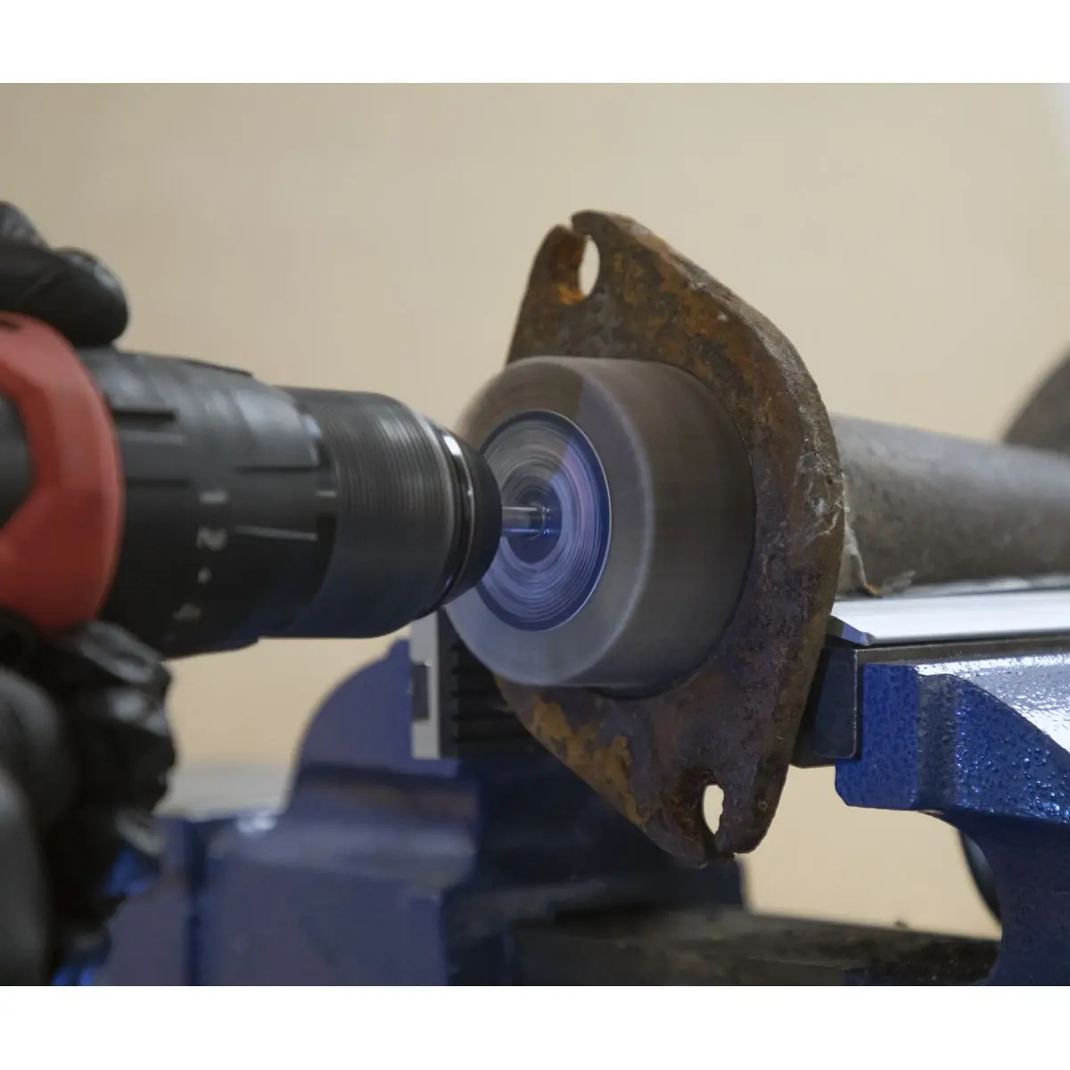 Sealey Abrasive Flap Wheel Ø60 x 30mm 80Grit Ø6mm Shaft - Pack of 5 - Image 4