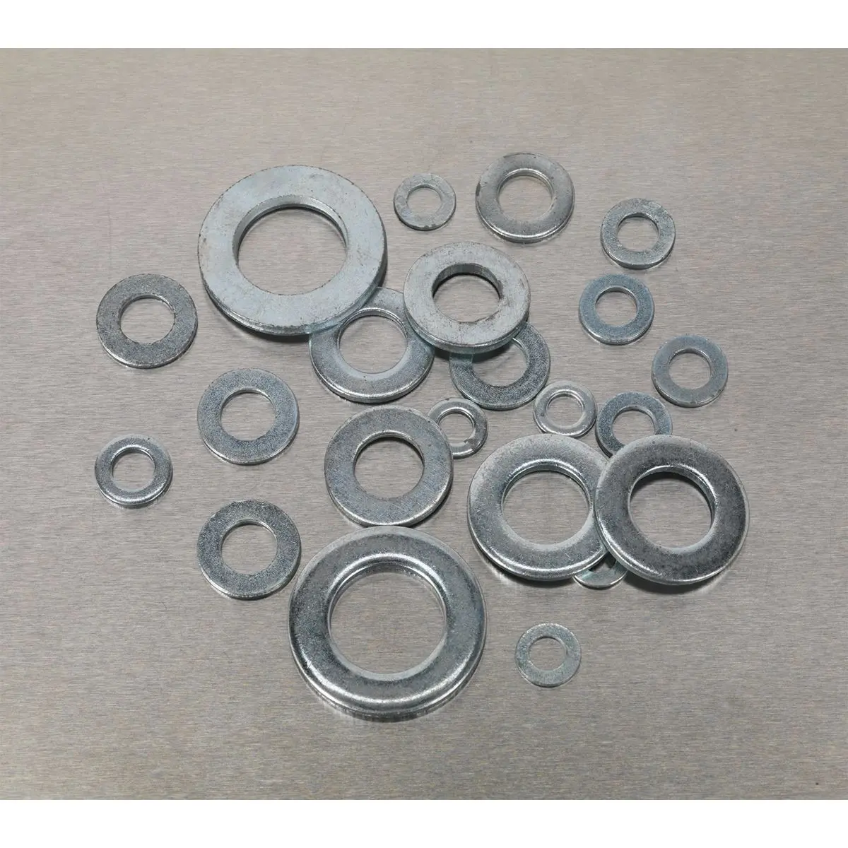 Sealey 1070 Piece Flat Washer Assortment DIN 125 M5-M16 Form A Metric - Image 4