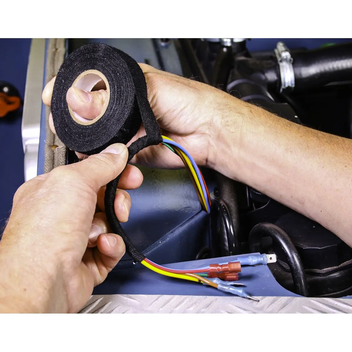 Sealey Fleece Tape 19mm x 15m Black - Image 2