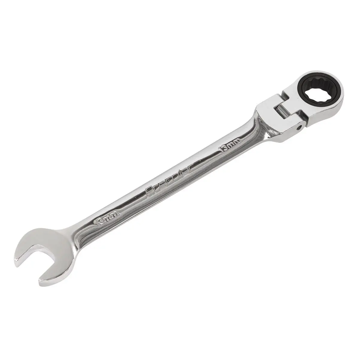 Sealey Flexi Head Ratchet Combination Spanner Open End Ring Individual - Image 8