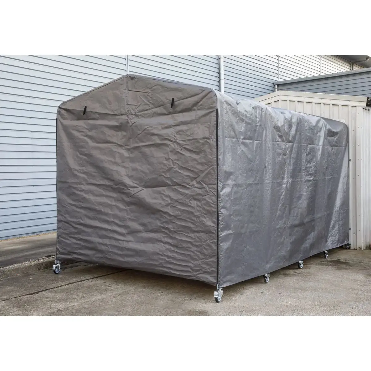 Sealey Extending Steel Garage Extension 2.5 x 4.5 x 2.5m - Image 11