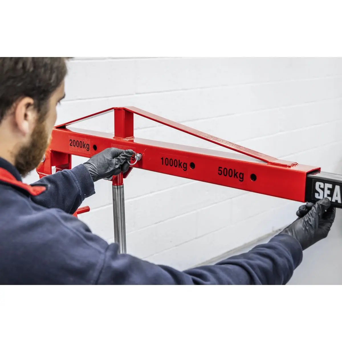 Sealey Folding Engine Crane 2 Tonne - Image 3