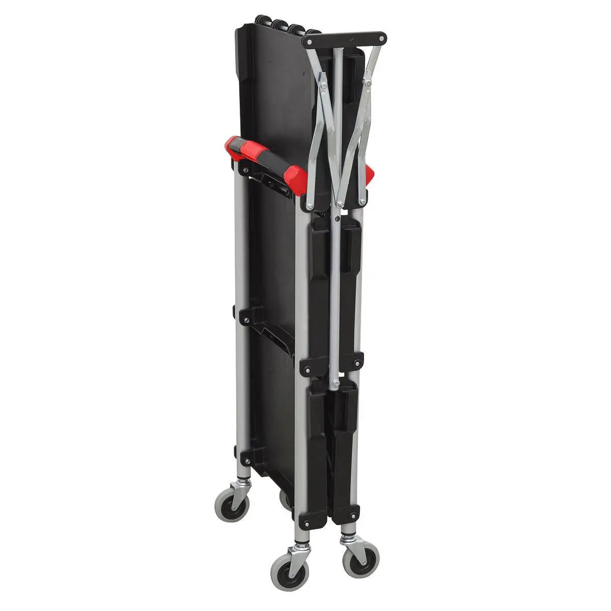 Sealey Folding Workshop Trolley 3-Level - Image 2