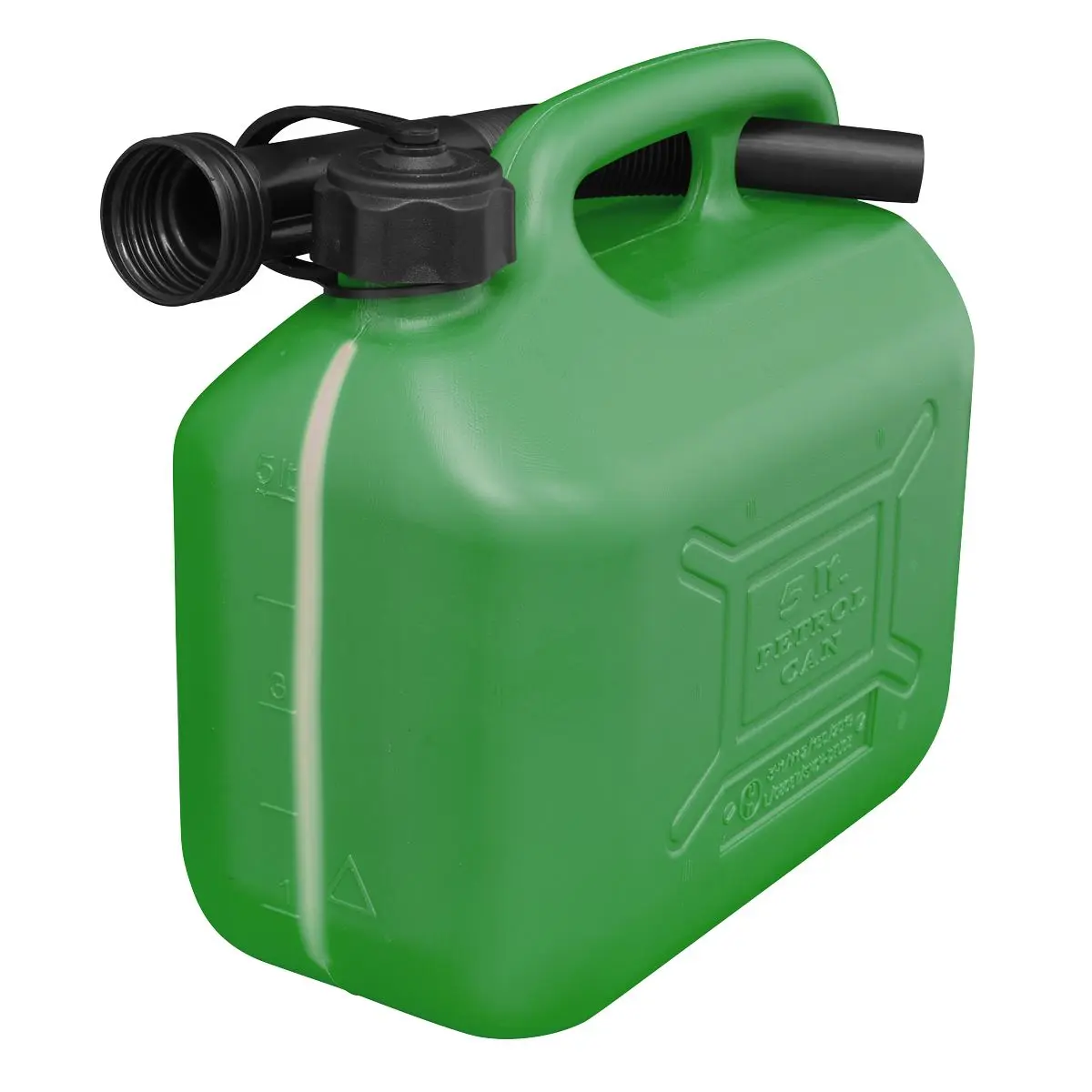 Sealey Fuel Can 5L - Green - Image 2