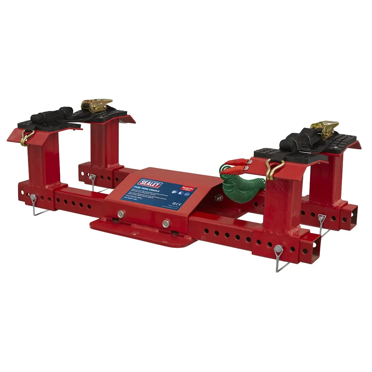 Sealey Fuel Tank Cradle & 500kg Transmission Jack Combo - Image 9