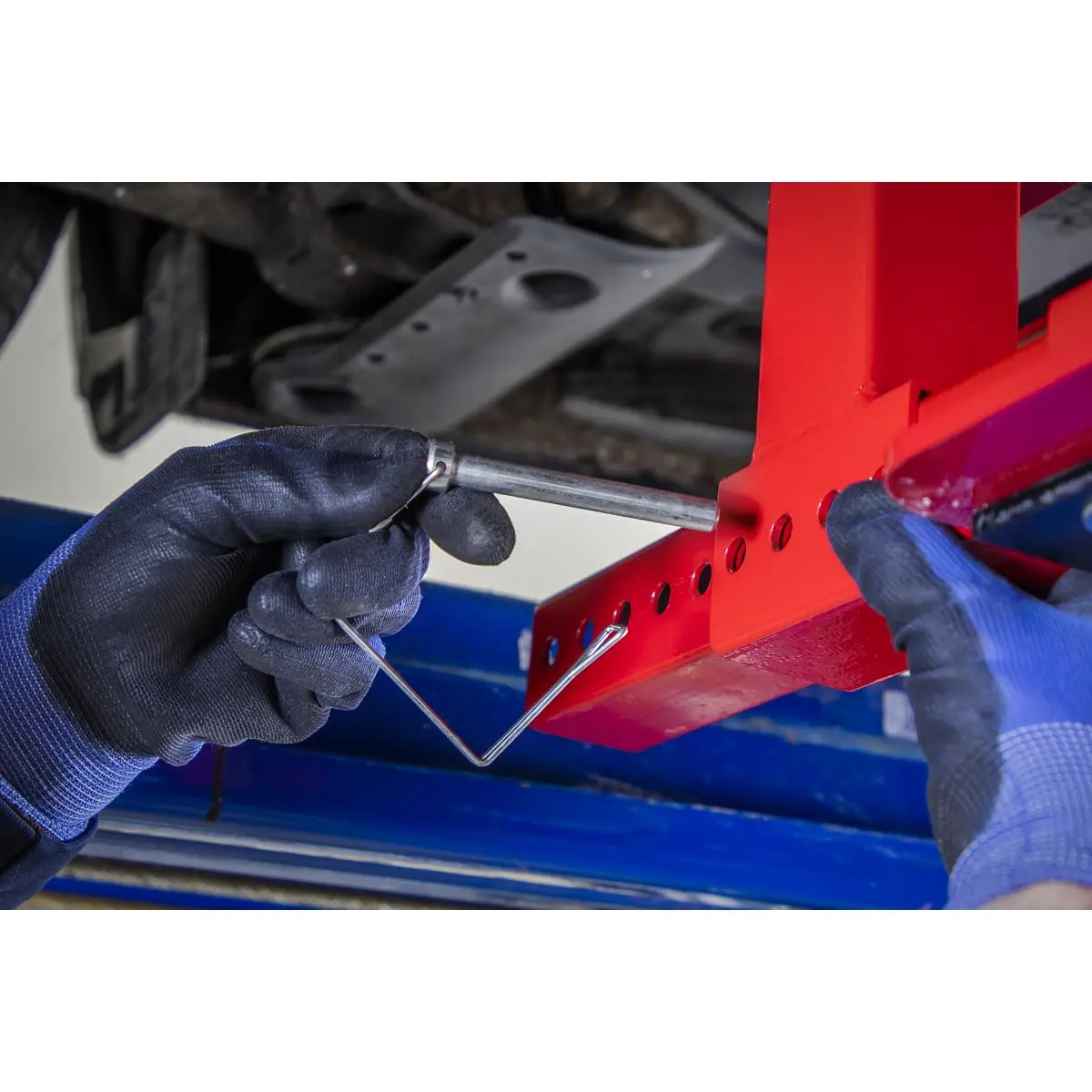 Sealey Fuel Tank Cradle and 800kg Transmission Jack Combo - Image 10
